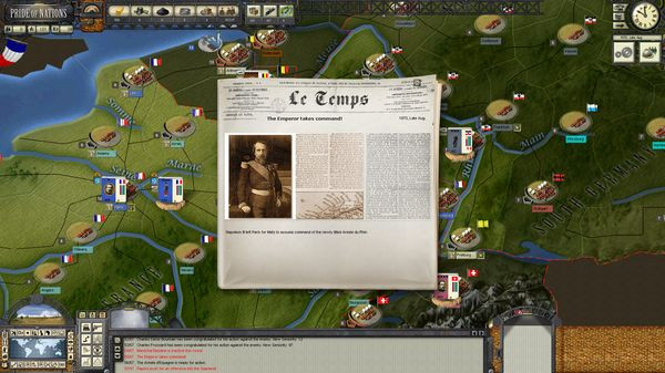 Игра Pride of Nations: The Franco-Prussian War 1870, скриншот