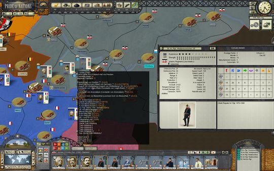 Игра Pride of Nations: The Franco-Prussian War 1870, скриншот