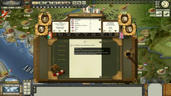 Игра Pride of Nations: The Scramble for Africa, скриншот