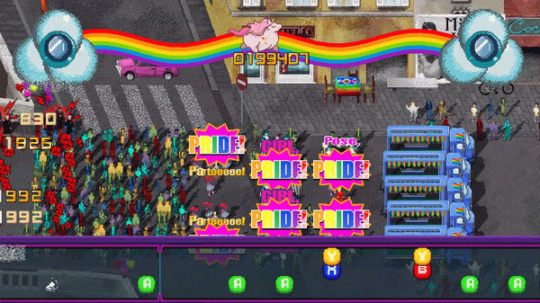 Игра Pride Run, скриншот