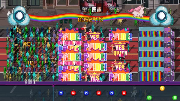 Игра Pride Run, скриншот