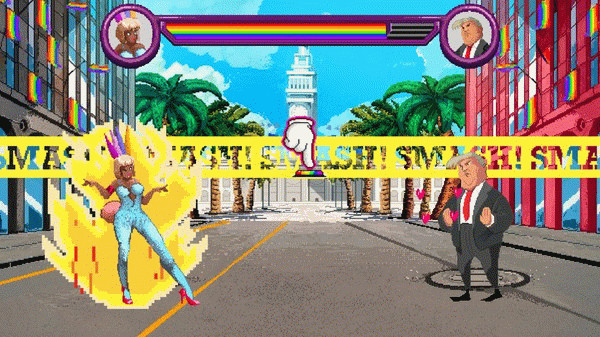 Игра Pride Run, скриншот