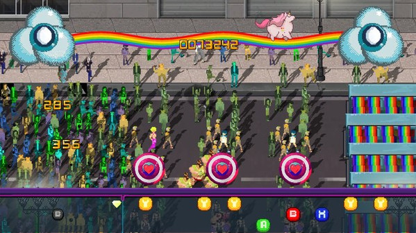 Игра Pride Run, скриншот