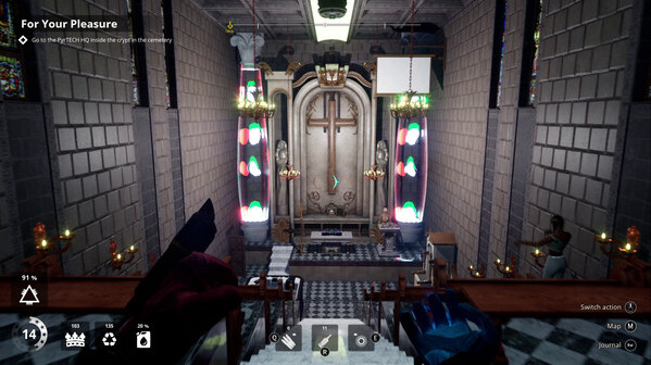 Игра Priest Simulator, скриншот