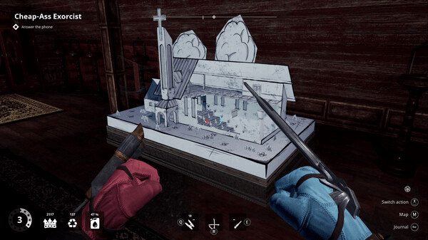 Игра Priest Simulator, скриншот