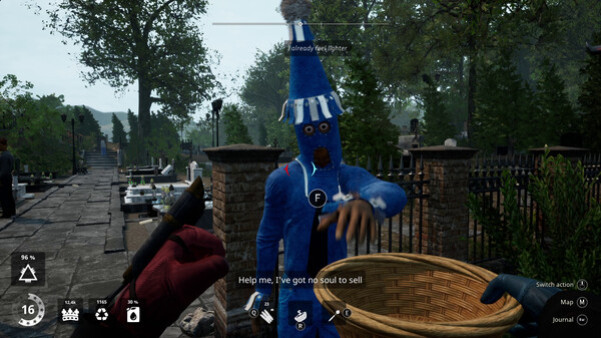 Игра Priest Simulator, скриншот