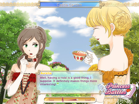 Игра Princess Battles, скриншот