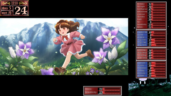 Игра Princess Maker2 Regeneration, скриншот