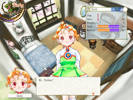 Игра Princess Maker 5, скриншот
