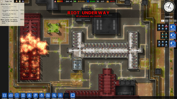 Игра Prison Architect, скриншот