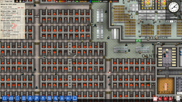 Игра Prison Architect, скриншот