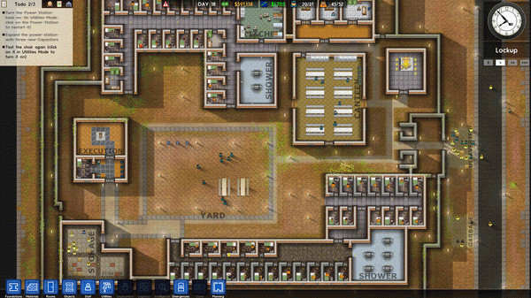 Игра Prison Architect, скриншот