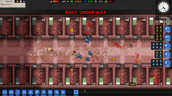 Игра Prison Architect, скриншот