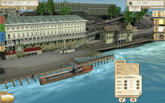 Игра Prison Tycoon Alcatraz, скриншот