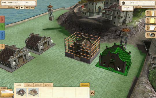 Игра Prison Tycoon Alcatraz, скриншот