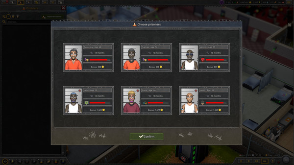 Игра Prison Tycoon: Under New Management - Maximum Security, скриншот