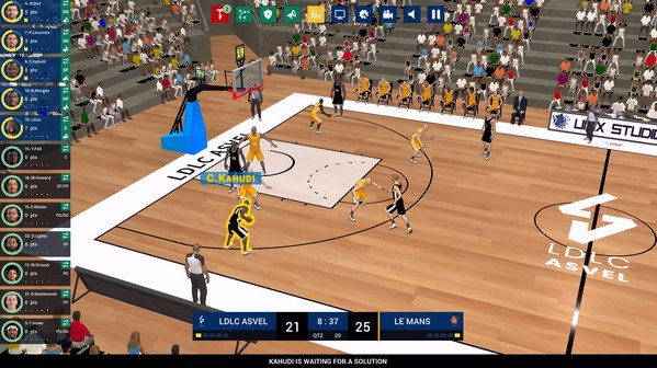 Игра Pro Basketball Manager 2022, скриншот