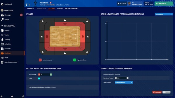 Игра Pro Basketball Manager 2024, скриншот