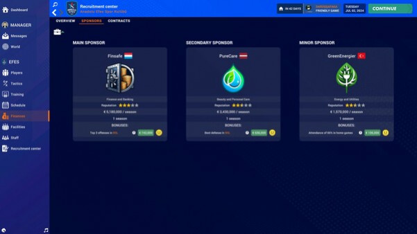 Игра Pro Basketball Manager 2025, скриншот