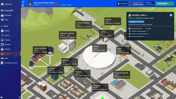 Игра Pro Basketball Manager 2025, скриншот