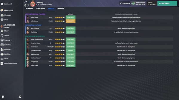 Игра Pro Basketball Manager 2026, скриншот