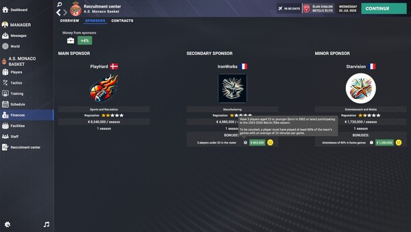 Игра Pro Basketball Manager 2026, скриншот