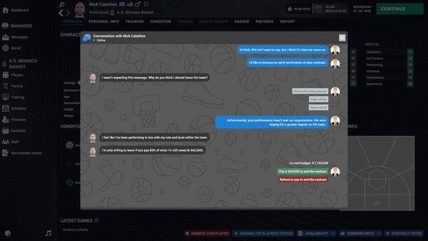 Игра Pro Basketball Manager 2026, скриншот