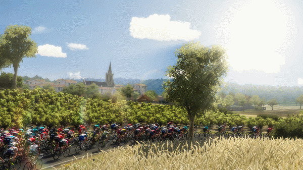 Игра Pro Cycling Manager 2018, скриншот
