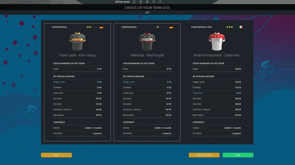Игра Pro Cycling Manager 2023, скриншот