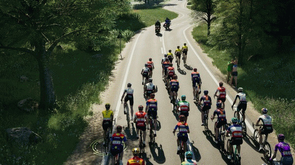 Игра Pro Cycling Manager 25, скриншот