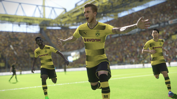 Игра PRO EVOLUTION SOCCER 2018, скриншот