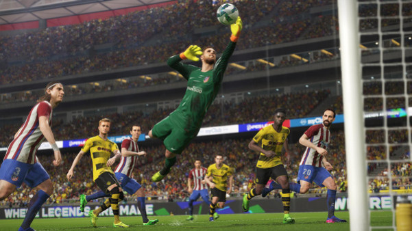 Игра PRO EVOLUTION SOCCER 2018, скриншот