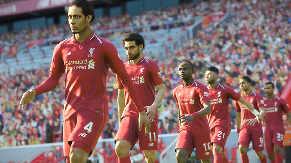 Игра PRO EVOLUTION SOCCER 2019, скриншот