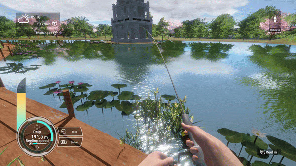 Игра PRO FISHING SIMULATOR, скриншот