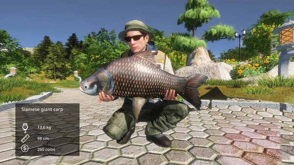 Игра PRO FISHING SIMULATOR, скриншот