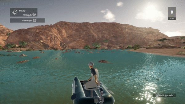 Игра PRO FISHING SIMULATOR, скриншот