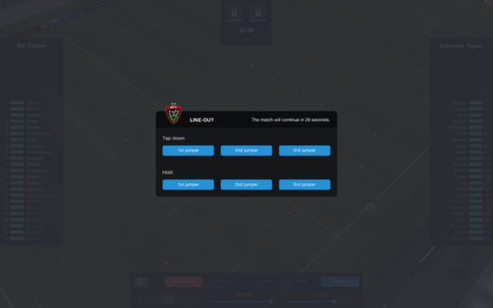 Игра Pro Rugby Manager 2015, скриншот