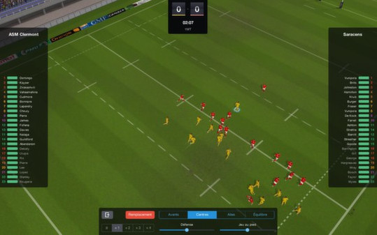 Игра Pro Rugby Manager 2015, скриншот