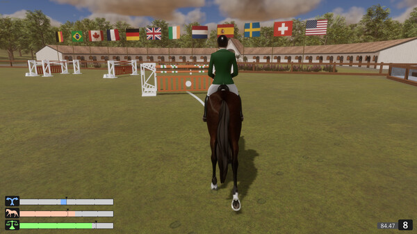 Игра Pro Show Jumping, скриншот
