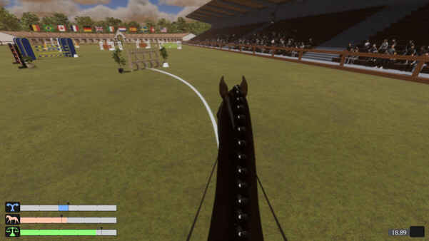 Игра Pro Show Jumping, скриншот