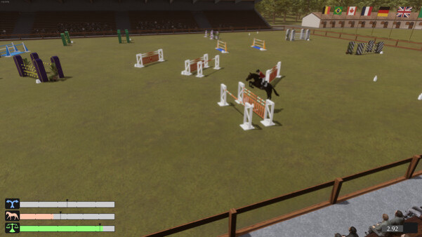 Игра Pro Show Jumping, скриншот