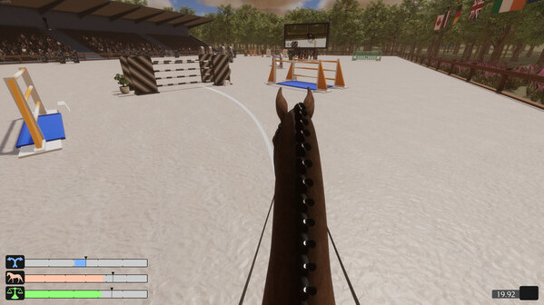 Игра Pro Show Jumping, скриншот