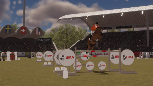 Игра Pro Show Jumping, скриншот