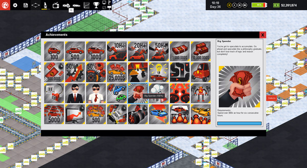 Игра Production Line : Car factory simulation, скриншот
