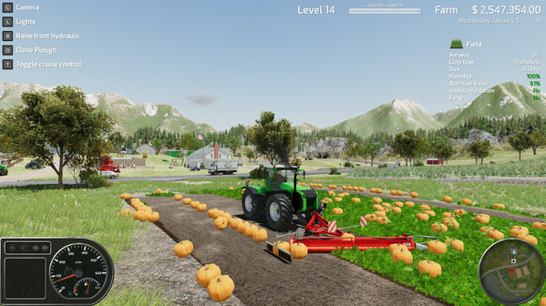 Игра Professional Farmer: American Dream, скриншот
