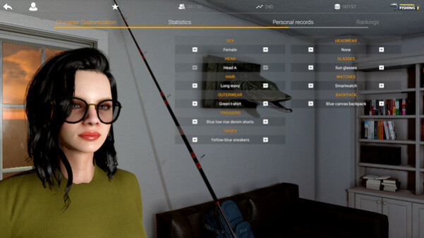 Игра Professional Fishing 2, скриншот