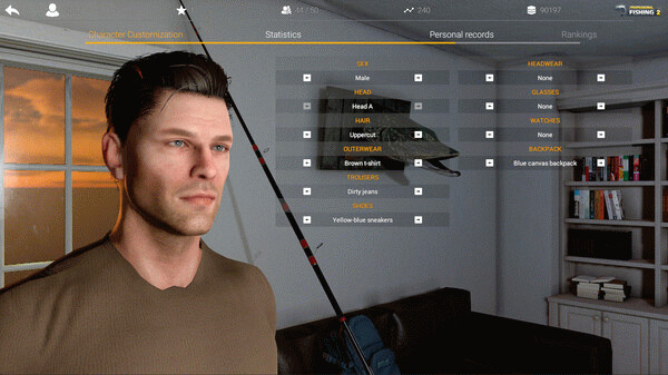 Игра Professional Fishing 2, скриншот