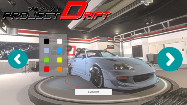 Игра Project Drift, скриншот