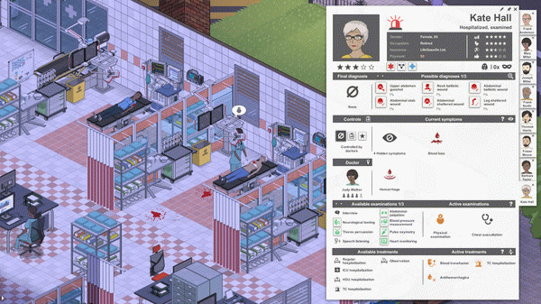 Игра Project Hospital - Traumatology Department, скриншот