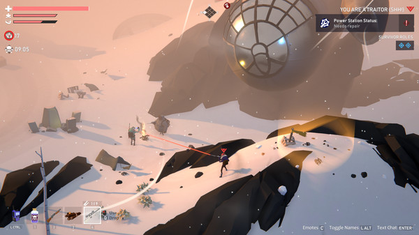 Игра Project Winter, скриншот